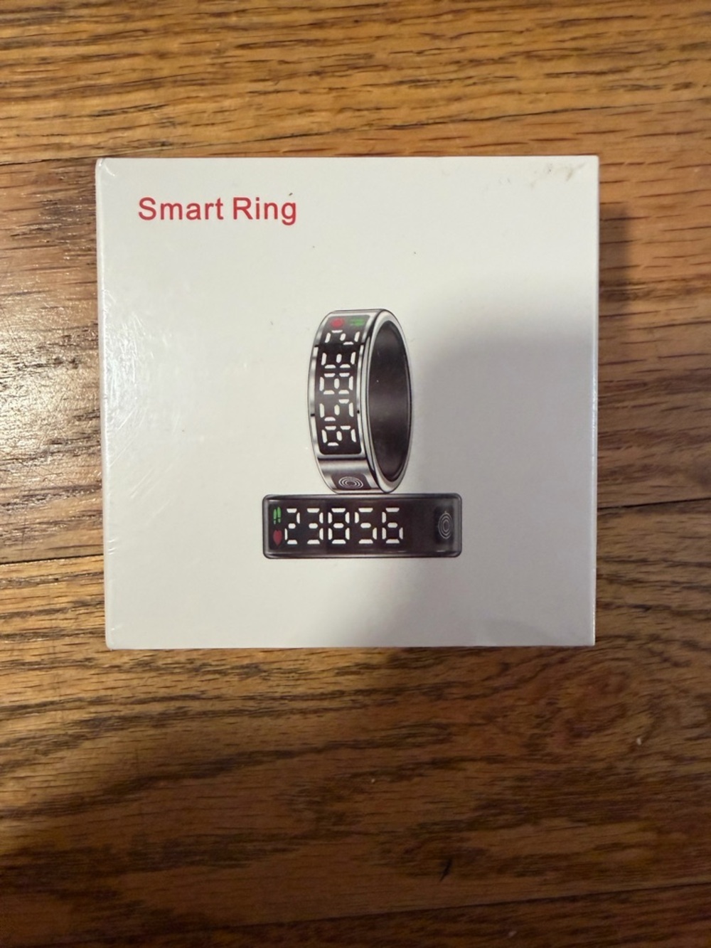 Smart Ring in Silver - Compatible with Mobile App brand new size 12 - Picture 9 of 11